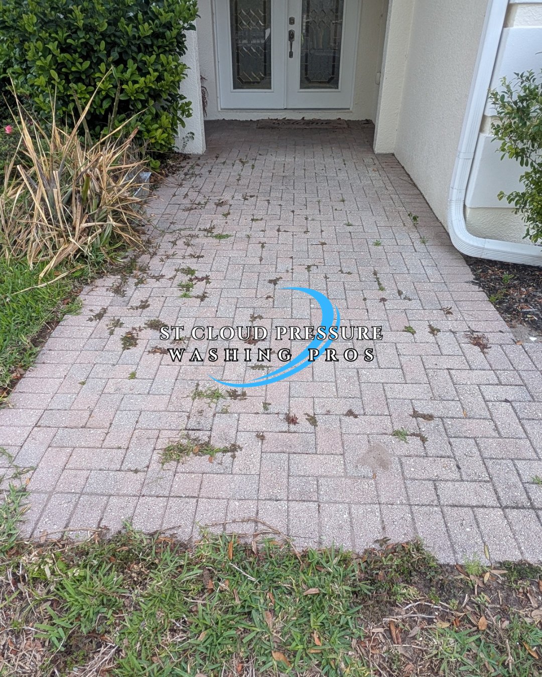 Paver sealing result